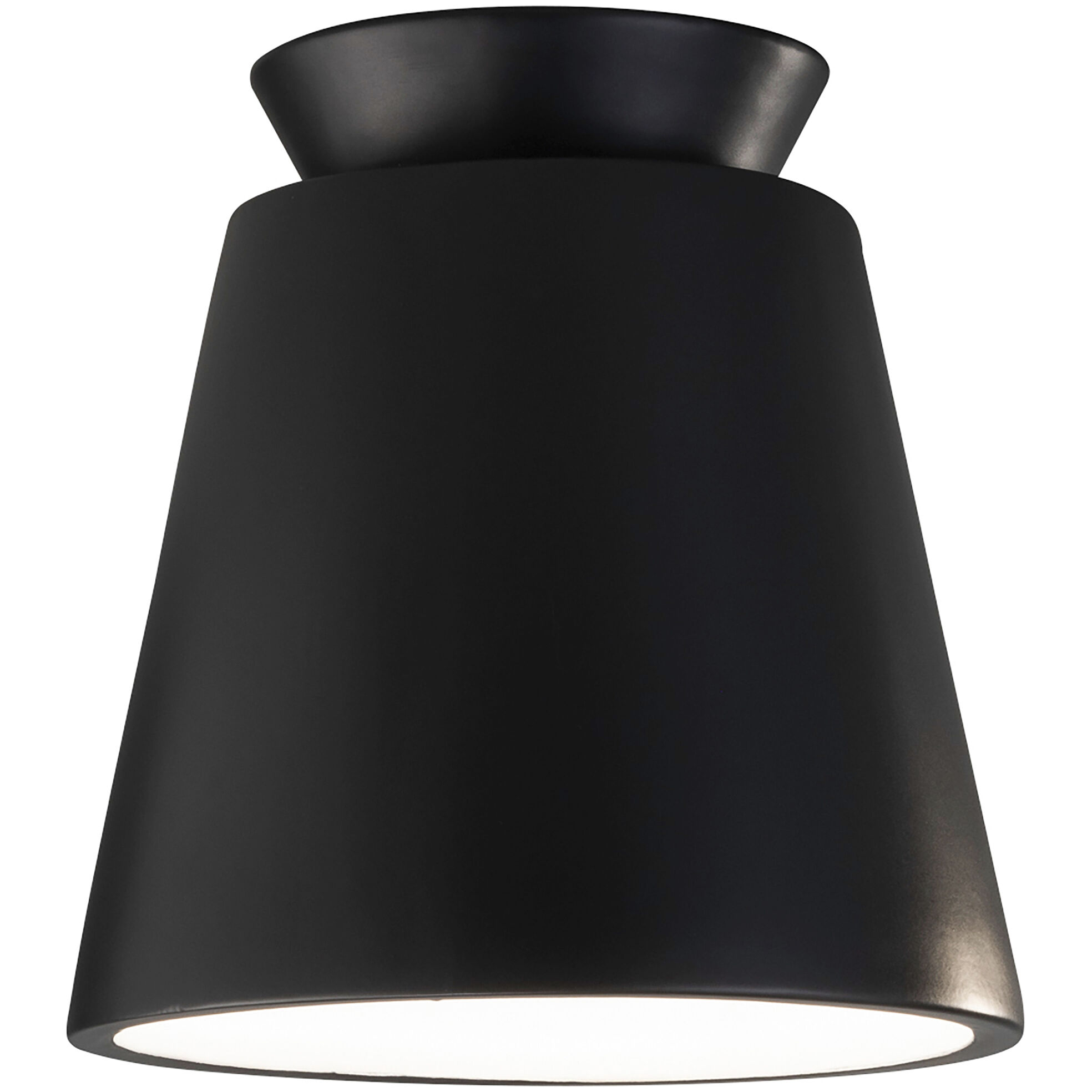 Radiance Collection 1 Light 7.5 inch Gloss Gray Outdoor Flush-Mount