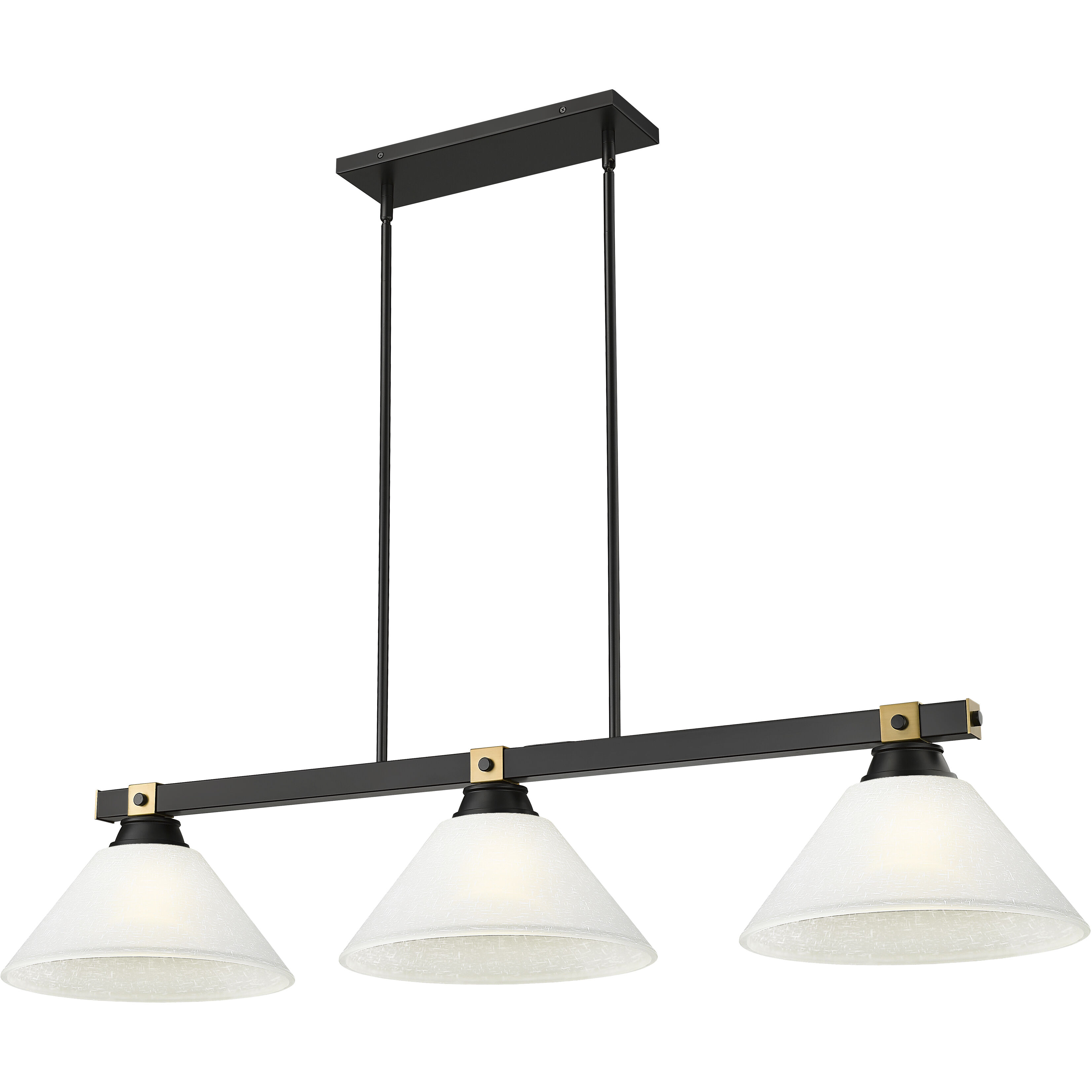 Bronte 3 Light 14.00 inch Billiard Light