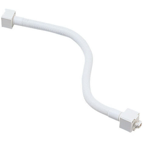 Aaliyah 1 Light White Track Ceiling Light in H-Style
