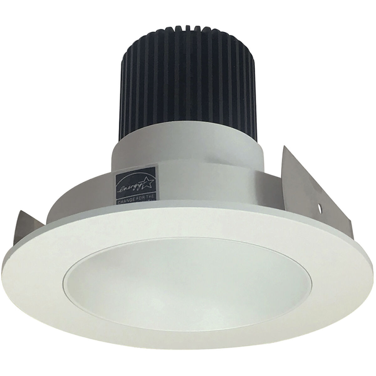 Iolite White with White Recessed Light in 800, 5000K, Round Deep Cone Reflector
