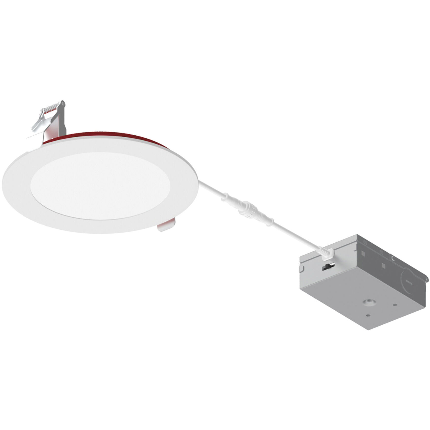 FR01 Matte Powder White Recessed