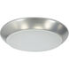 Opal LED 9.5 inch Natural Metal Surface Mount Ceiling Light in 3000K