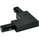 2-circuit 1 Light Black L Connector Ceiling Light