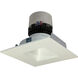 Pearl White Reflector Non-Adjustable Trim, Retrofit Square/Square