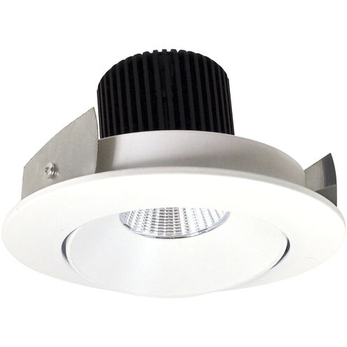 Iolite Matte Powder White Recessed Light in 800, 5000K, Round Cone Regress