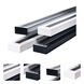 2-circuit 1 Light 120V White Track Ceiling Light 
