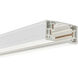 Aaliyah 1 Light 120V White Track Ceiling Light, 6 Foot