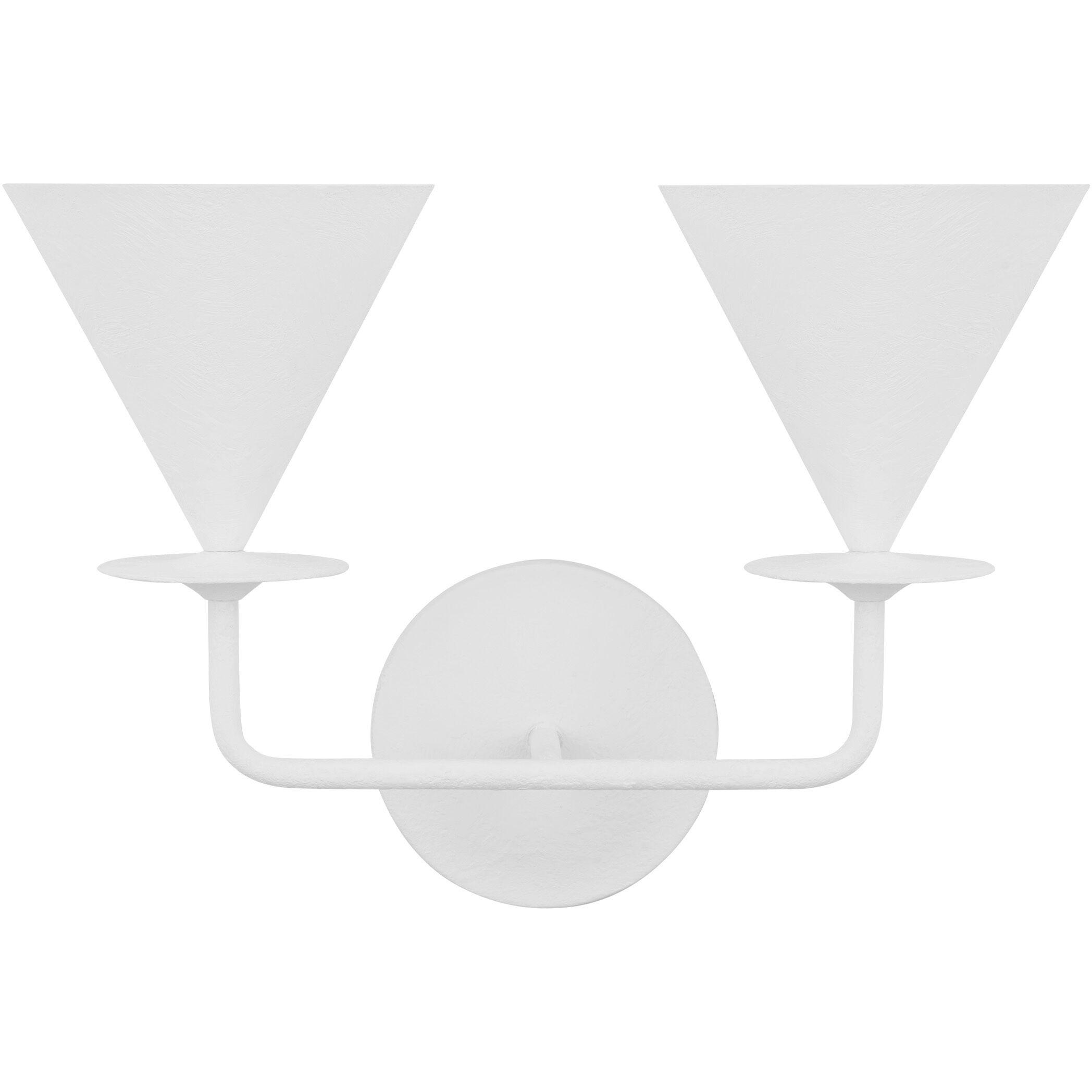 Christiane Lemieux Cornet 2 Light 17.5 inch Cast Plaster Sconce Wall Light