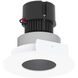 Pearl Haze Pinhole / Bright White Flange LED Round Pinhole Retrofit in 2700K, Haze / Bright White, 4" Retrofit