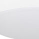 Disks 7.5 inch Matte Powder White Surface Ceiling Light in Selectable CCT (2700K / 3000K / 3500K / 4000K / 5000K)