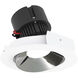 Pearl Specular Clear Reflector / Bright White Flange LED Round Adjustable Cone Retrofit in Comfort Dim (3000K-2000K), Clear / Bright White, 4" Retrofit