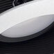 Sloped LED Black / White Recessed Retrofit Baffle, Selectable CCT