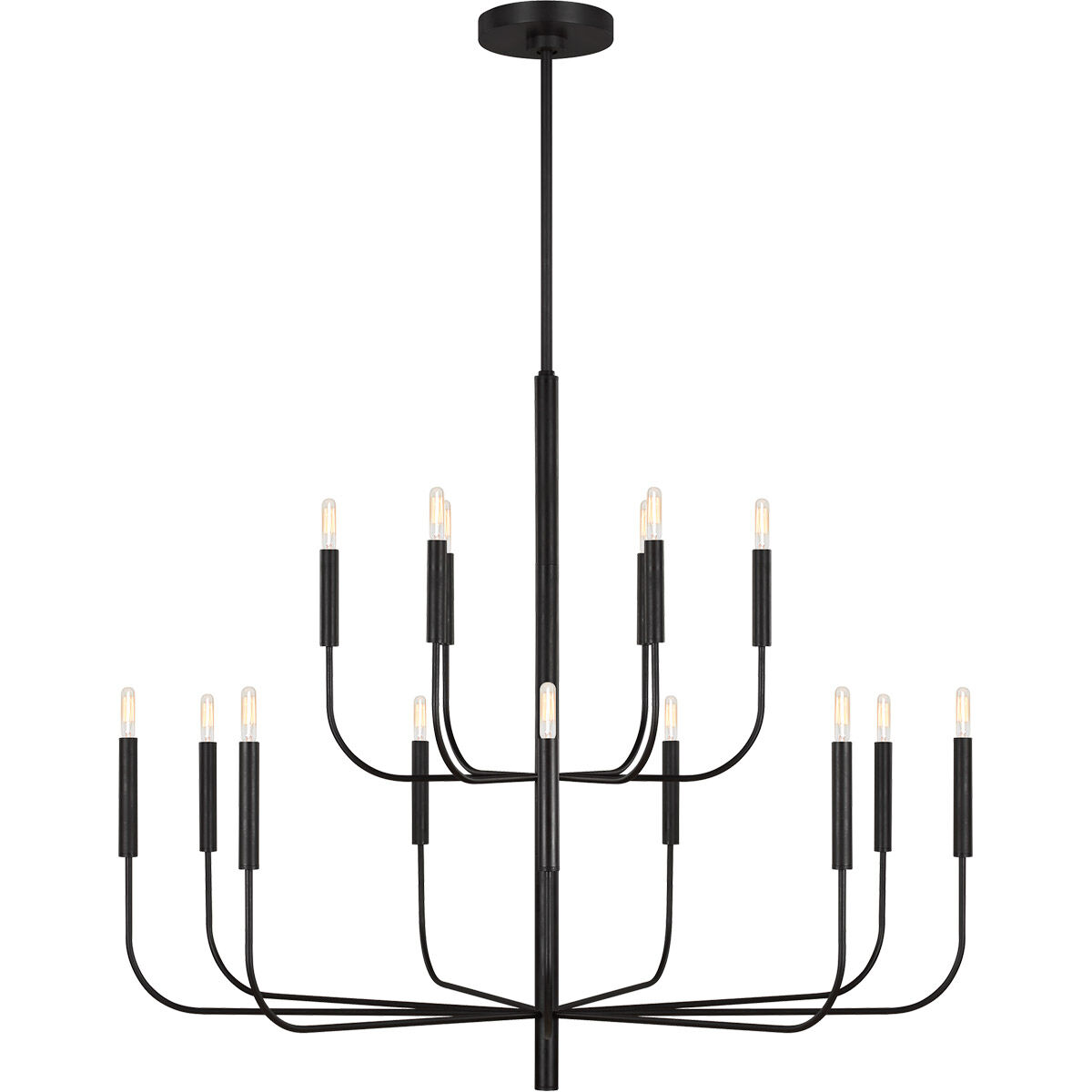 ED Ellen DeGeneres Brianna 15 Light 48.75 inch Chandelier