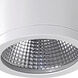 Up & Down 11.88 inch Matte Powder White Outdoor Wall Mount Cylinder