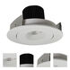 Iolite White with White Recessed Light in 3000K, 1000, Round Surface Gimbal