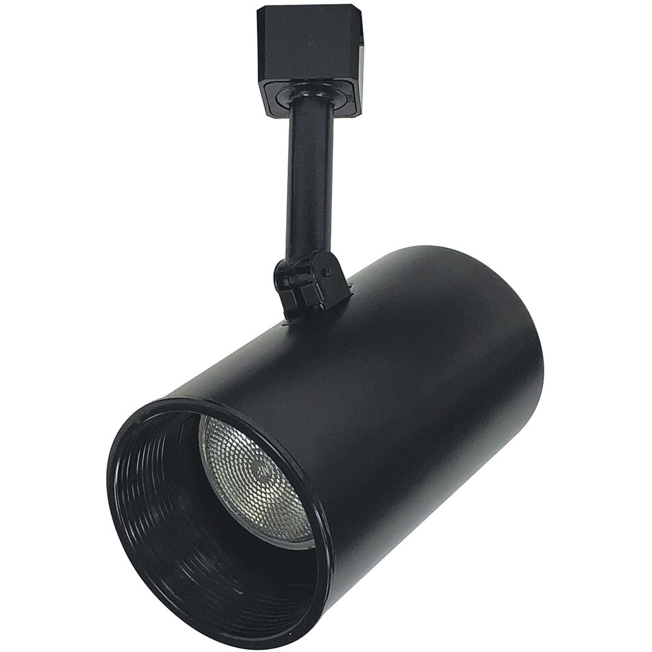 Line Voltage Black Track Ceiling Light