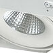 MLS White Recessed Trimless Housing