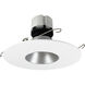 Pearl Haze/Matte Powder White Recessed Reflector, Retrofit