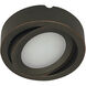 Josh 12 LED 3 inch Bronze Adjustable LED Puck Light in 3000K, 12V