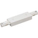 Aaliyah 1 Light White Track Ceiling Light
