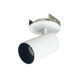 iPOINT Matte Powder White Recessed Light in 4000K, Round Cylinder