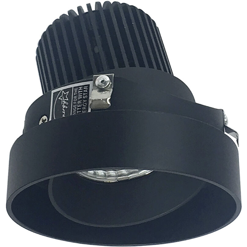 Iolite Black with Black Recessed Light in 3000K, 1000, Round Trimless