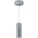 iLENE Silver Cable Mount Mini Cylinder Ceiling Light
