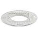 Iolite Unfinished Mud Ring, Square Flush Mount