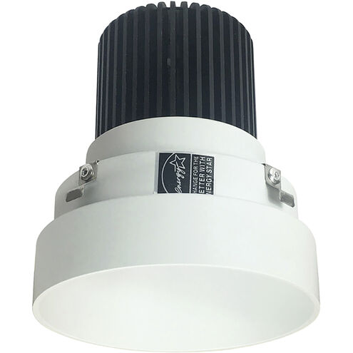 Iolite Matte Powder White Recessed Light in 3000K, 1000, Round Trimless Reflector
