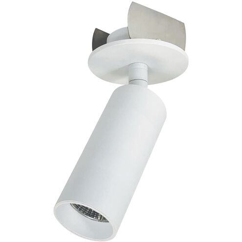 Nora Lighting iPOINT Matte Powder White Recessed Light in 3000K, Round Cone NIOP-1RTC30XMPW - Open Box
