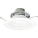 Cobalt Click Matte Powder White Recessed Light in 3000K