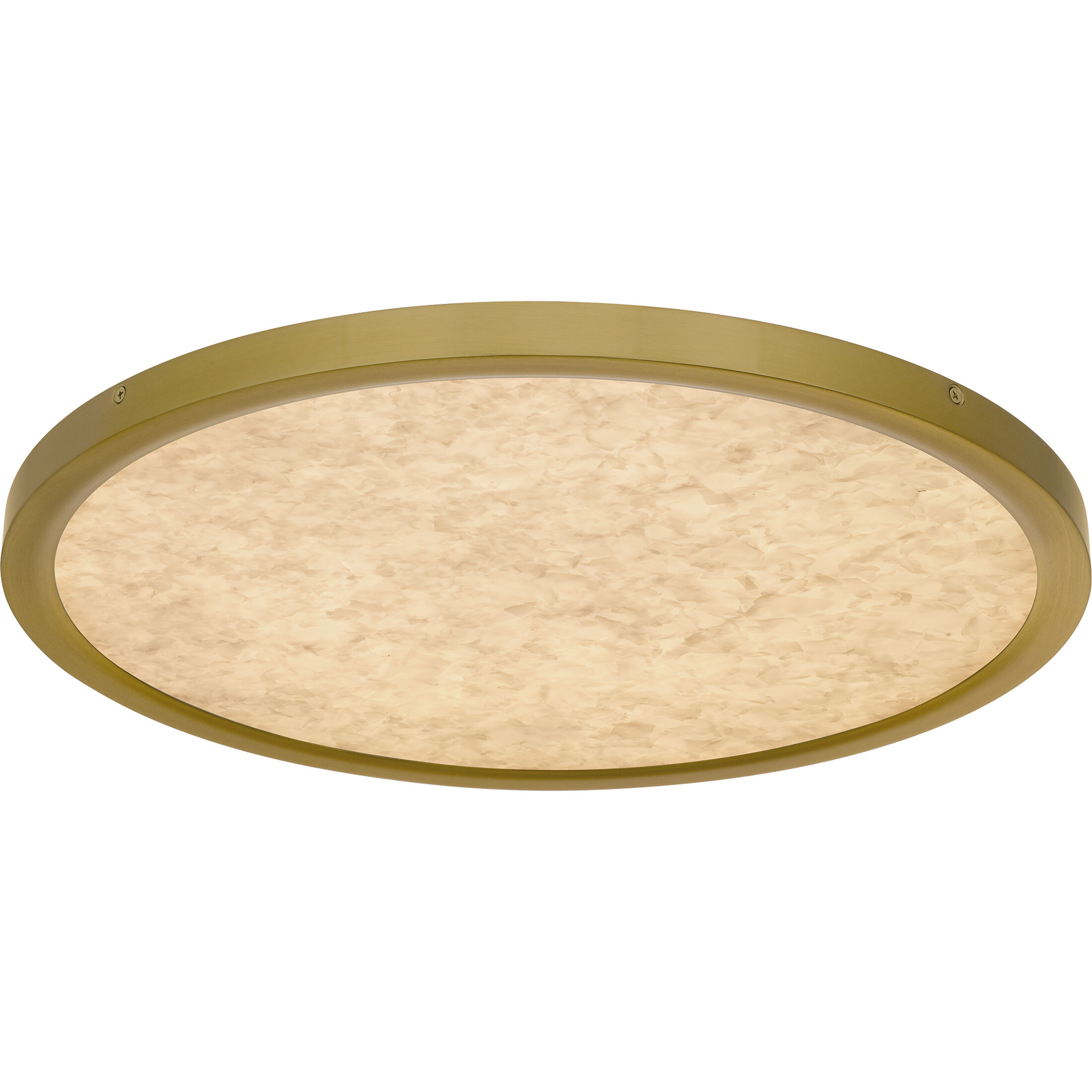 Outskirts LED 20 inch Brushed Gold Flush Mount Ceiling Light, Large