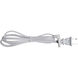 Aaliyah 42.5 inch White Accent / Undercabinet