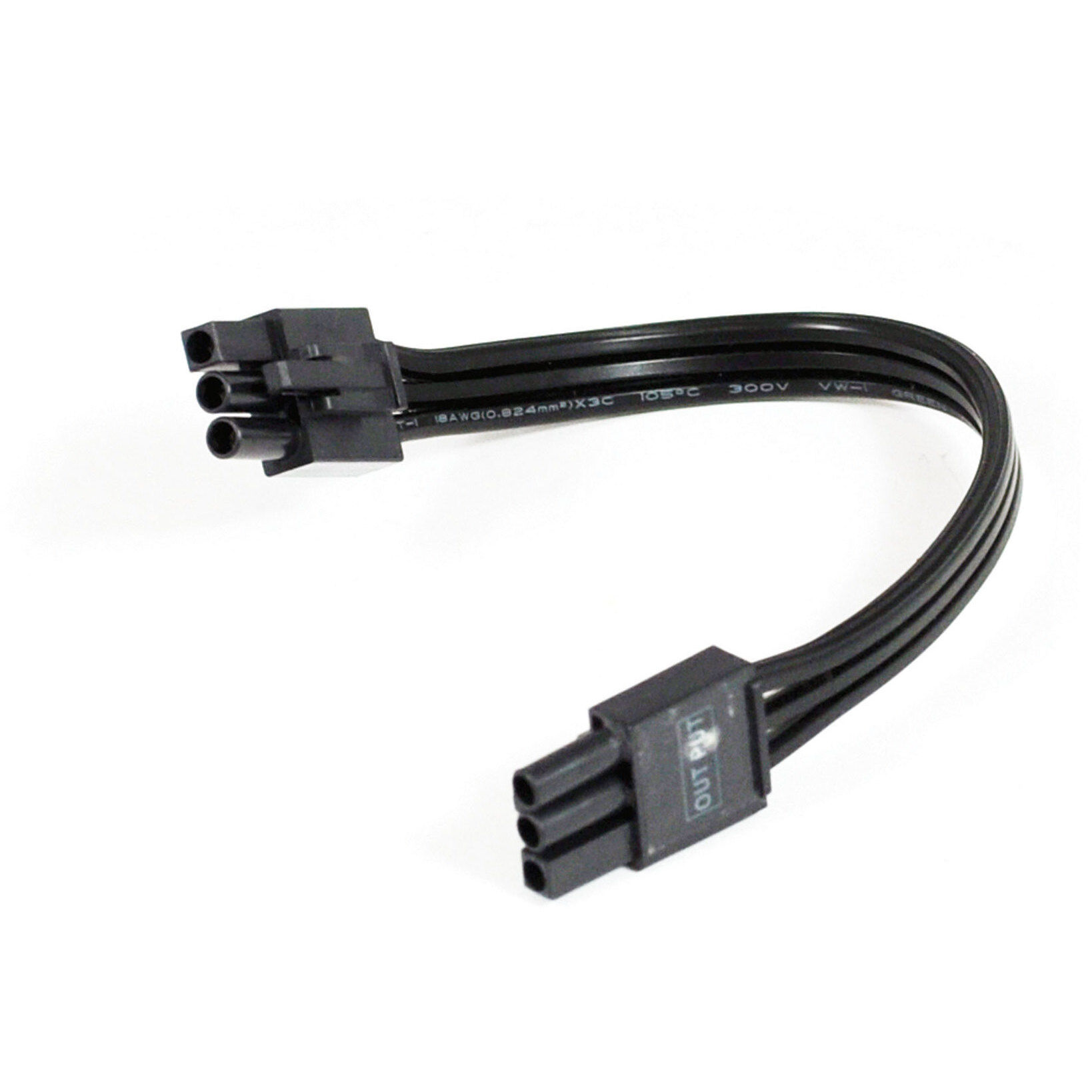 Nora Lighting NUA-812B 12-Inch LEDUR Interconnect Cable (Black) - For Recessed LED Lighting Systems