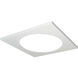 M4 Matte Powder White Square Trim