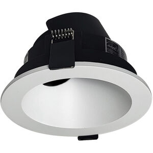 Iolite Matte Powder White Recessed Adjustable Slot Trim