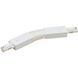 1-circuit 1 Light White Flexible Connector Ceiling Light