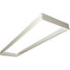 Edge Lit Panel White Deep Slide-In Frame, Panel Light Sold Separately