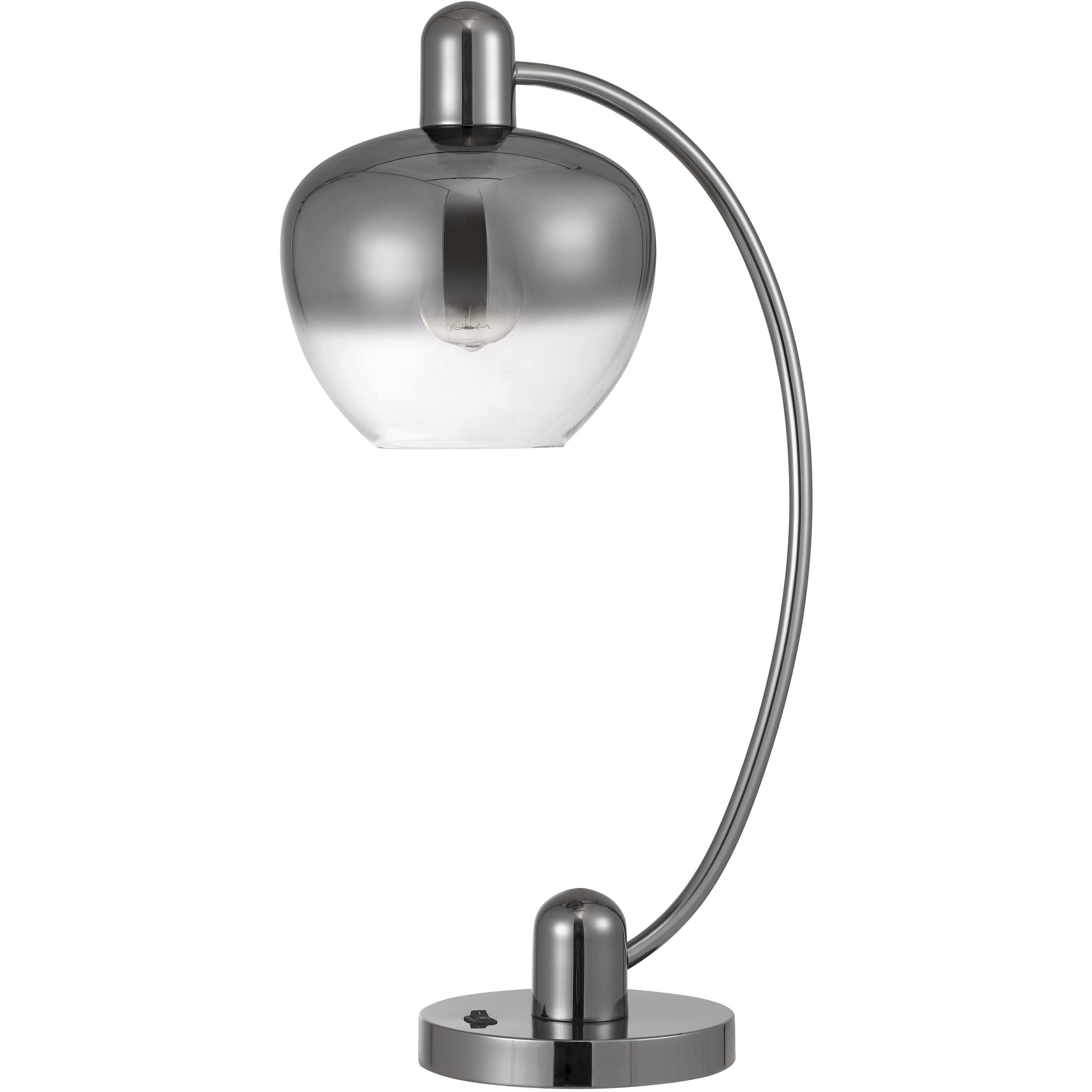 Brookline 27 inch 40.00 watt Gun metal Desk Lamp Portable Light