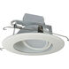 Nora Lighting Cobalt Matte Powder White Recessed Reflector  NLCBC-66927XMPW - Open Box