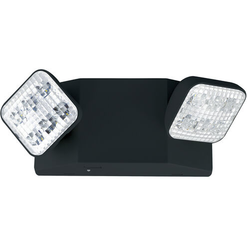 Aaliyah 1 Light Black Exit / Emergency Ceiling Light