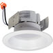 Onyx LED Dedicated White Recessed Trim, Retro Style