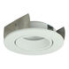 Iolite Matte Powder White Recessed Light in 800, Comfort Dim, Round Cone Regress