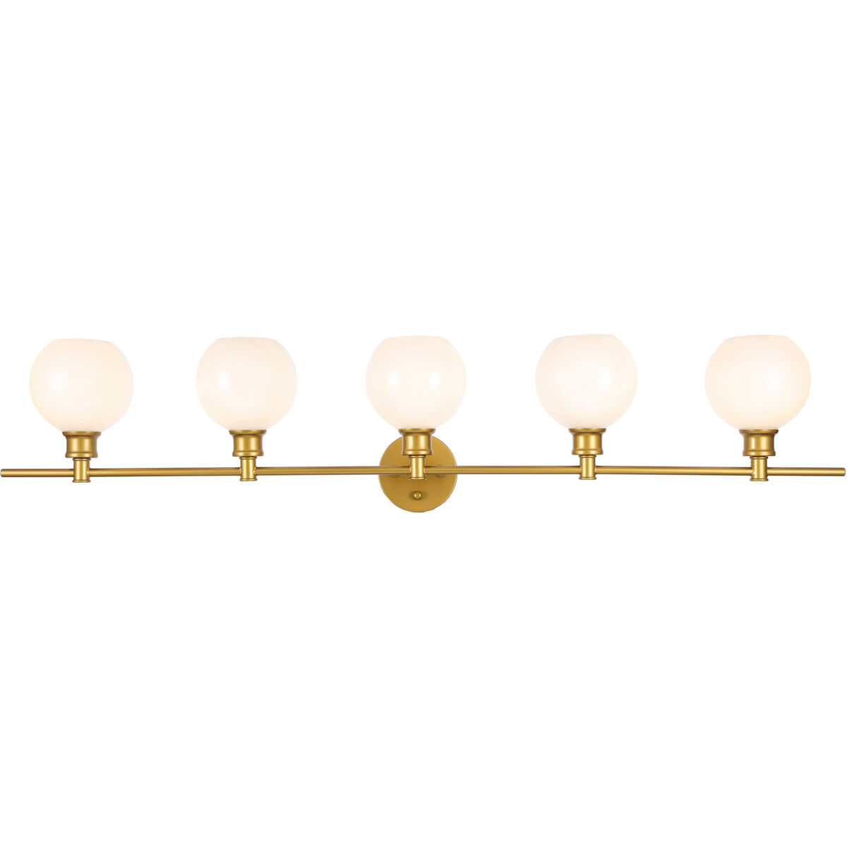 Syracuse 5 Light 47 inch Brass Wall sconce Wall Light