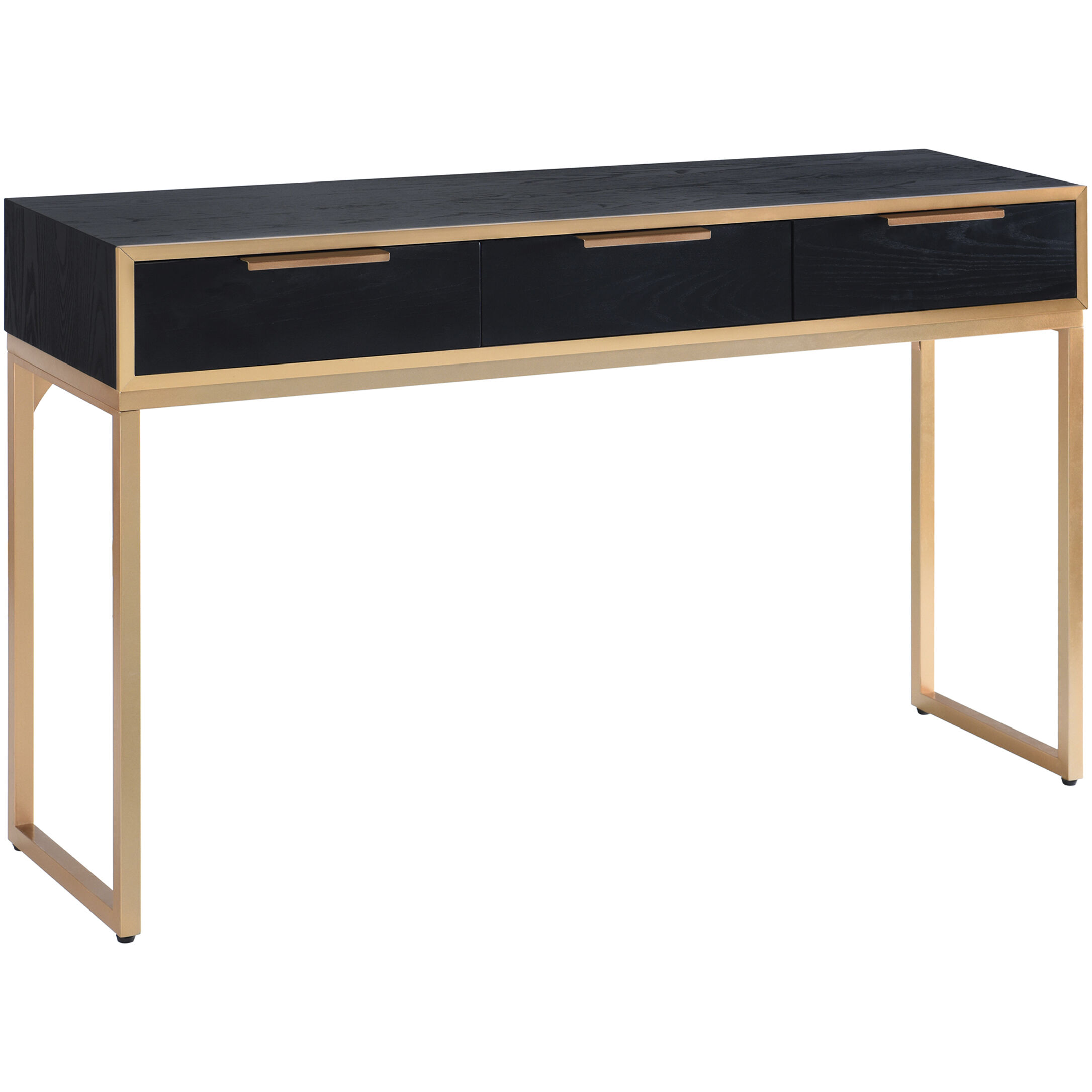 Aurelia 54 X 15.5 inch Ebony and Gold Console