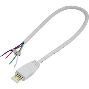 Silk LED 12 inch White SBC Power Line Cable Open, Undercabinet
