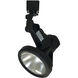 BELGIN 1 Light 120V Black Track Head Ceiling Light in H-Style