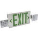 Aaliyah 4 inch Green Exit / Emergency Ceiling Light