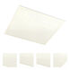 NPDBLSW LED 23.75 inch White LED Back-Lit Panel Ceiling Light, Selectable Lumens, Selectable CCT