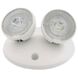 Aaliyah 1 Light White Exit / Emergency Ceiling Light
